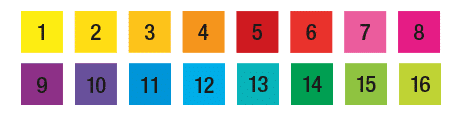 Colors Lug Tags